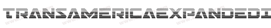 TransAmericaExpandedItalic-dDpZ字体转换