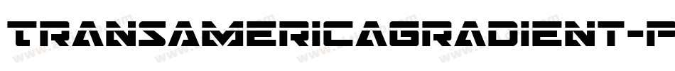 TransAmericaGradient-Pwp7字体转换