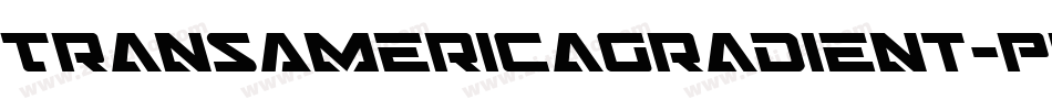 TransAmericaGradient-Pwp7字体转换