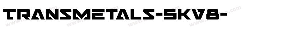 Transmetals-5Kv8字体转换