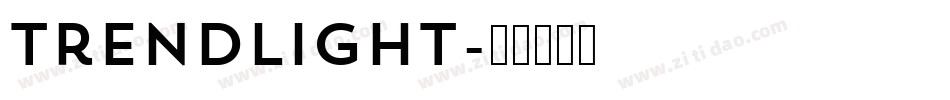 TrendLight字体转换