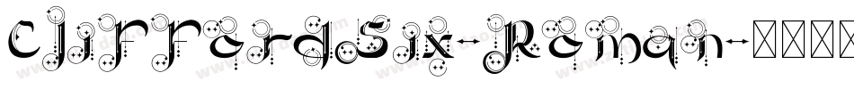 CliffordSix-Roman字体转换