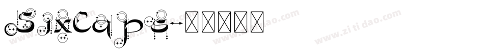 SixCaps字体转换