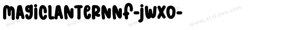 MagicLanternNf-jWXO字体转换