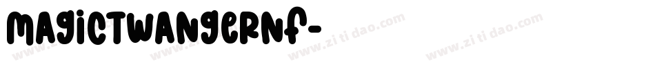 MagicTwangerNF字体转换
