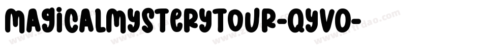 Magicalmysterytour-qYv0字体转换