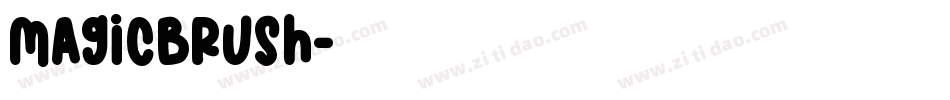 magicbrush字体转换