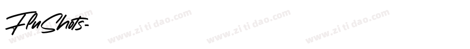FluShots字体转换