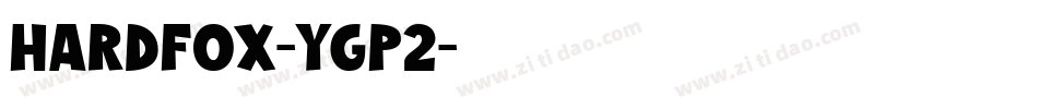 HardFox-yGP2字体转换