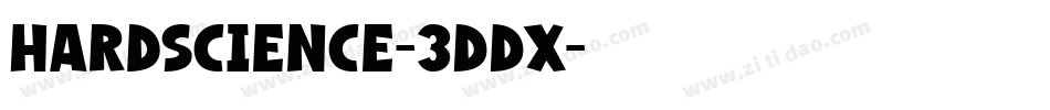 HardScience-3DDX字体转换