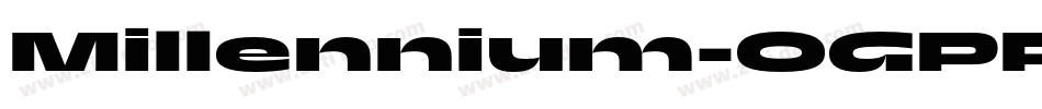 Millennium-OGPP字体转换