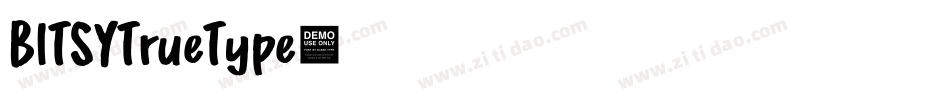 BITSYTrueType字体转换
