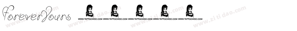 ForeverYours字体转换