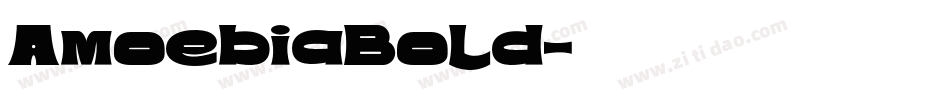 AmoebiaBold字体转换