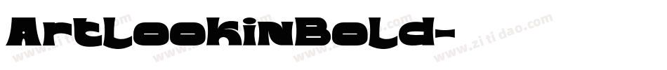 ArtlookinBold字体转换
