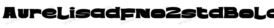 Aurelisadfno2stdBold-Popr字体转换