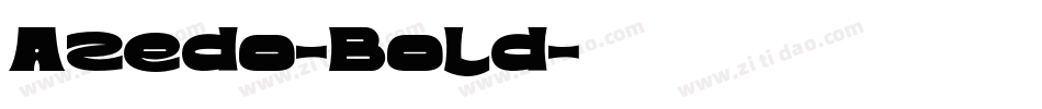 Azedo-Bold字体转换