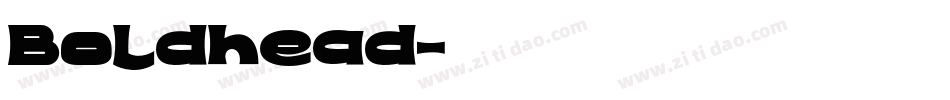 Boldhead字体转换