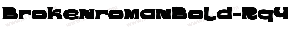 BrokenromanBold-Rq4v字体转换