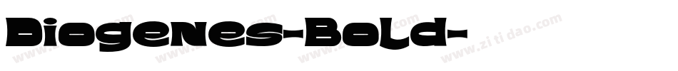 Diogenes-Bold字体转换