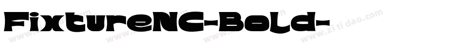 FixtureNC-Bold字体转换