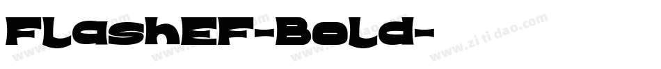 FlashEF-Bold字体转换