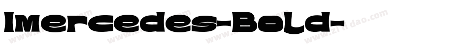 Imercedes-Bold字体转换