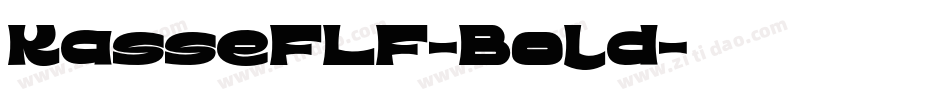 KasseFLF-Bold字体转换