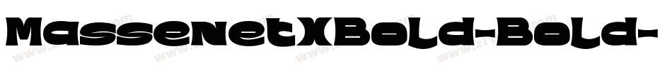 MassenetXBold-Bold字体转换
