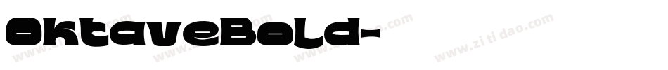 OktaveBold字体转换