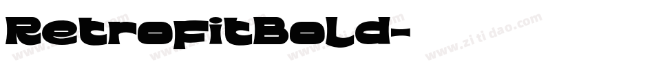 RetrofitBold字体转换