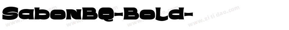 SabonBQ-Bold字体转换