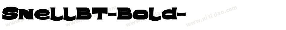 SnellBT-Bold字体转换