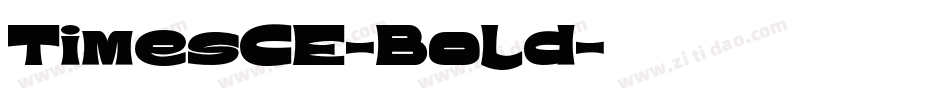 TimesCE-Bold字体转换