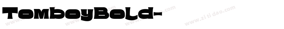 TomboyBold字体转换