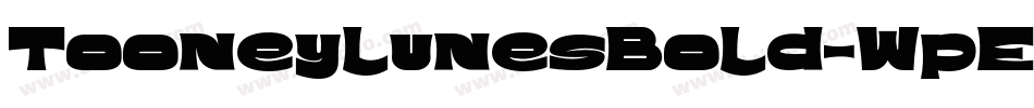 TooneylunesBold-WpEO字体转换