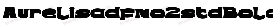 Aurelisadfno2stdBold-Popr字体转换