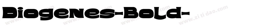 Diogenes-Bold字体转换