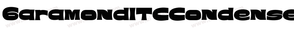 GaramondITCCondensedBQ-Bold字体转换