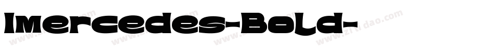 Imercedes-Bold字体转换