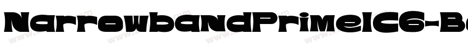 NarrowbandPrimeICG-Bold字体转换