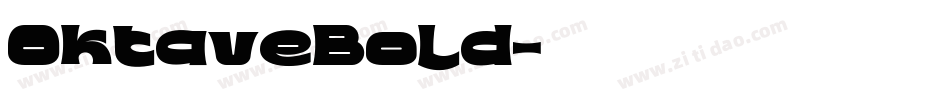 OktaveBold字体转换