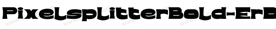 PixelsplitterBold-ErDW字体转换