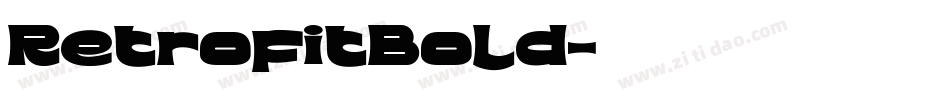 RetrofitBold字体转换