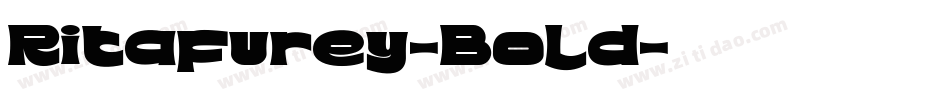 Ritafurey-Bold字体转换
