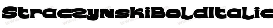 StraczynskiBoldItalic-JVrE字体转换