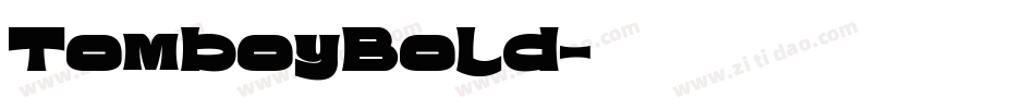 TomboyBold字体转换