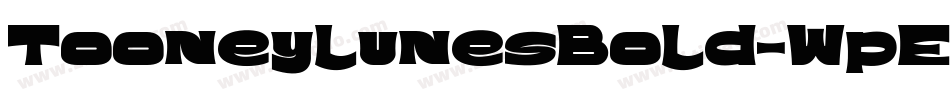 TooneylunesBold-WpEO字体转换
