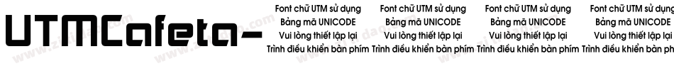 UTMCafeta字体转换