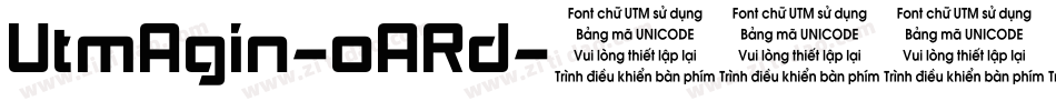 UtmAgin-oARd字体转换